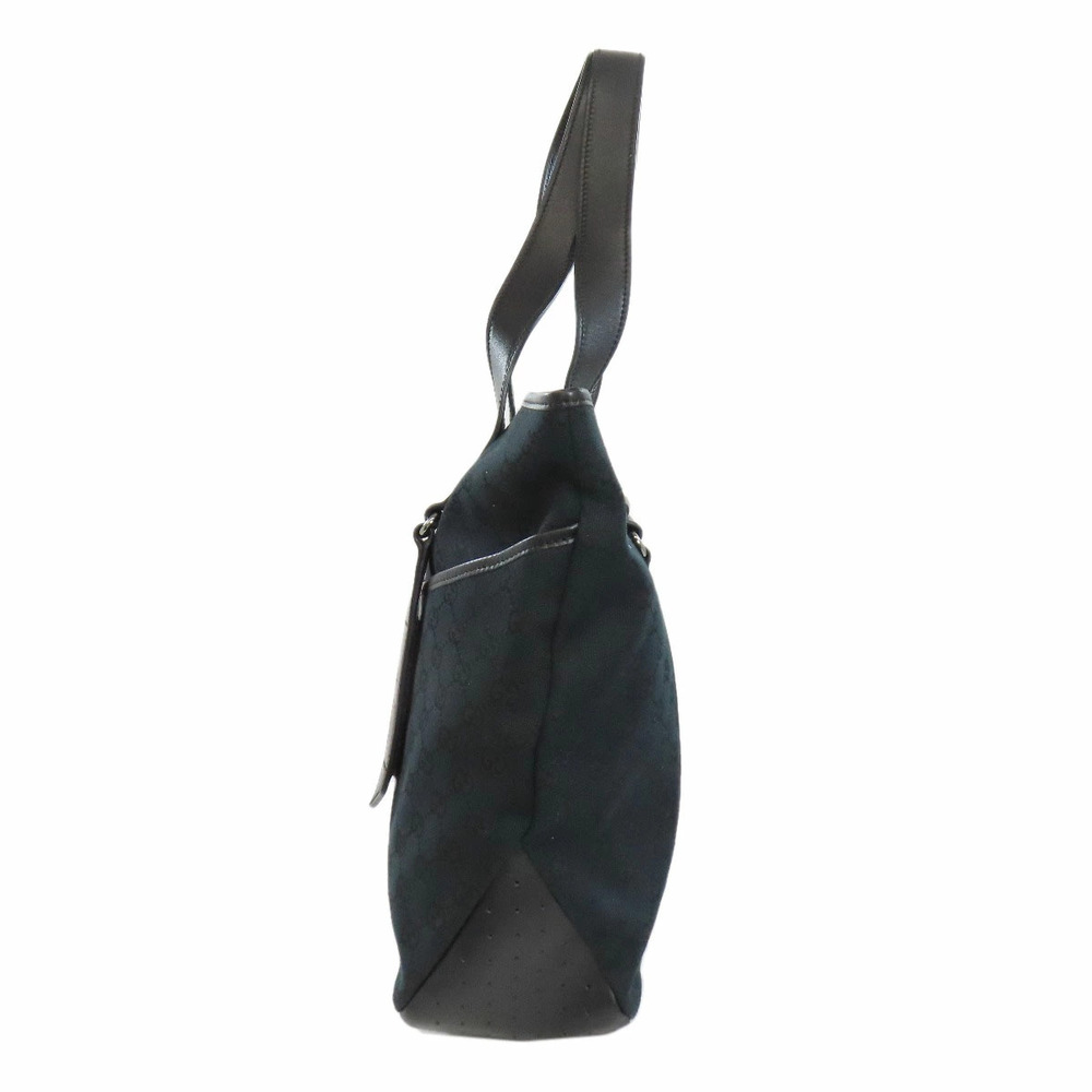Gucci GG canvas tote Shoulder Bag Black - Picture 3 of 11